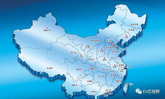 中國34省市新能源汽車產(chǎn)業(yè)規(guī)劃（二）：華北、華東12省市新能源汽車產(chǎn)業(yè)規(guī)劃